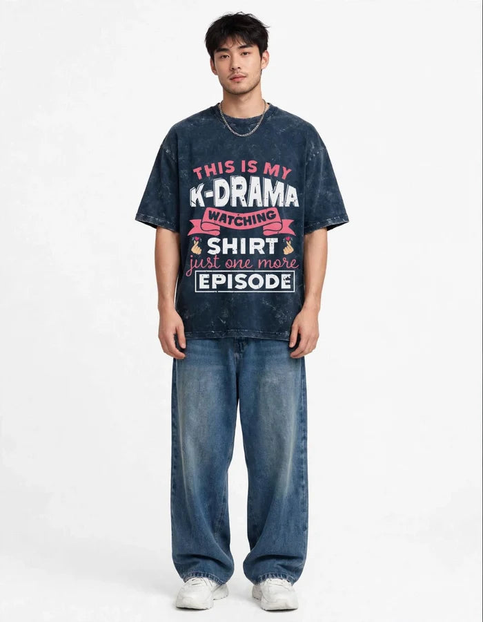 Kdrama Lover Oversized Tee