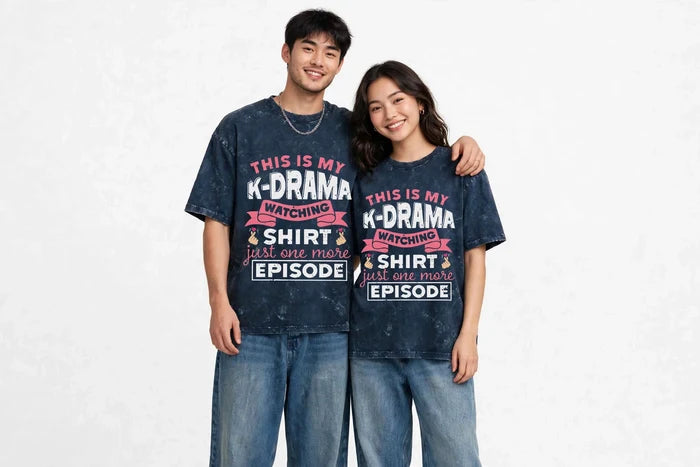 Kdrama Lover Oversized Tee
