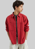Keller Cotton Shirt - Red
