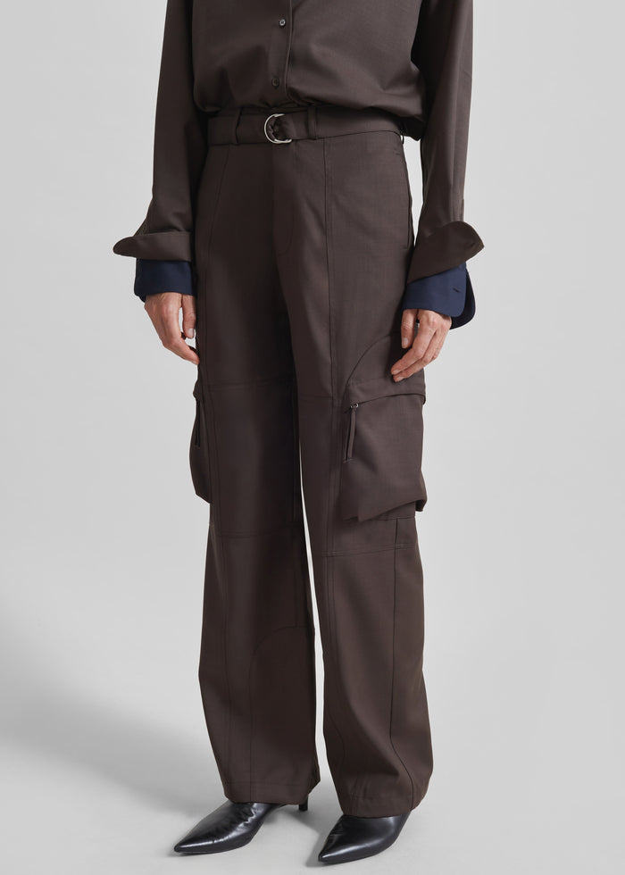Kelly Cargo Pants - Brown