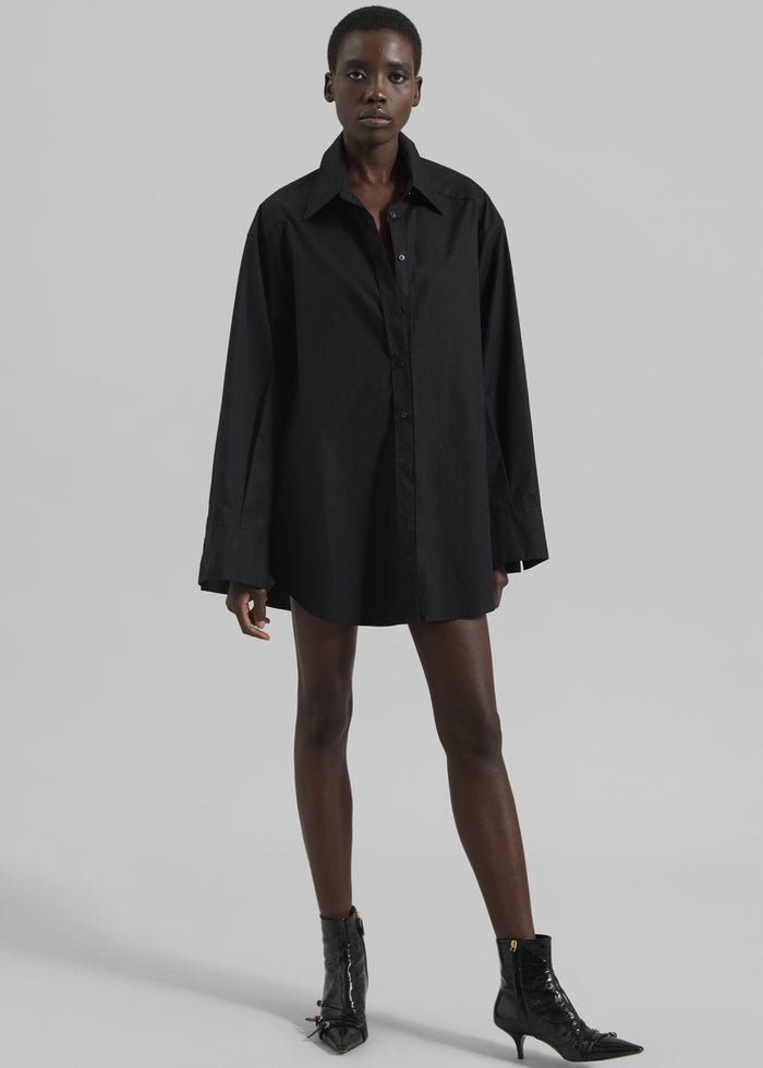 Kent Button Up Shirt - Black