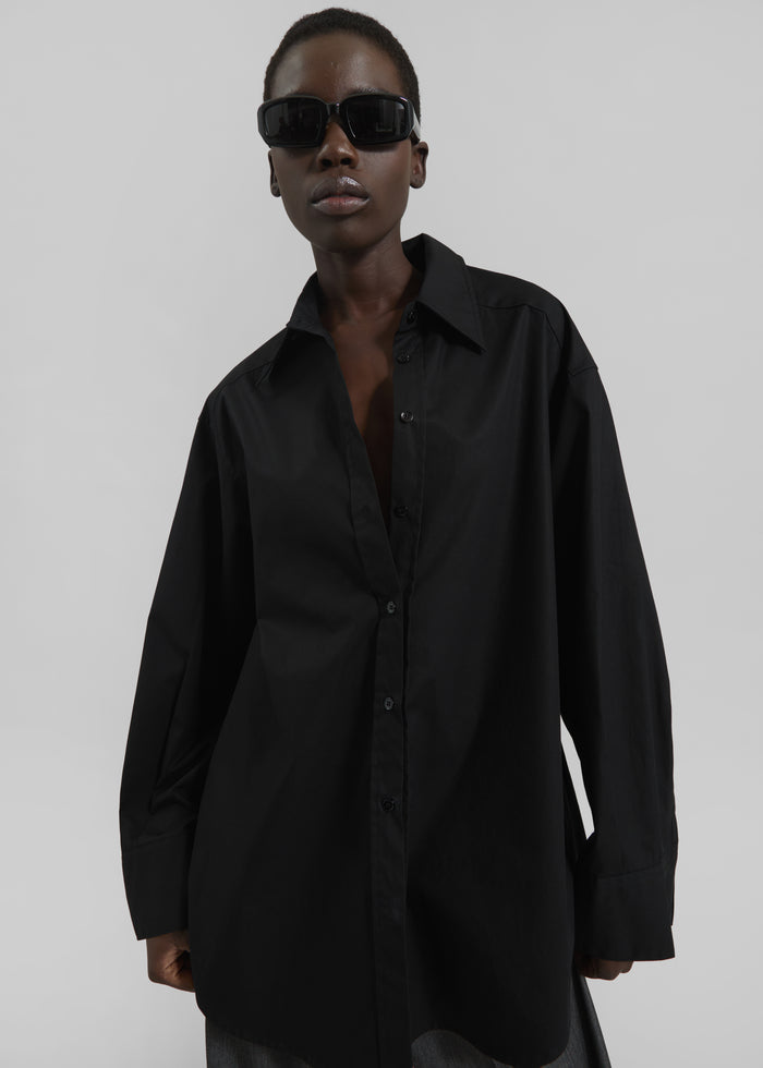 Kent Button Up Shirt - Black