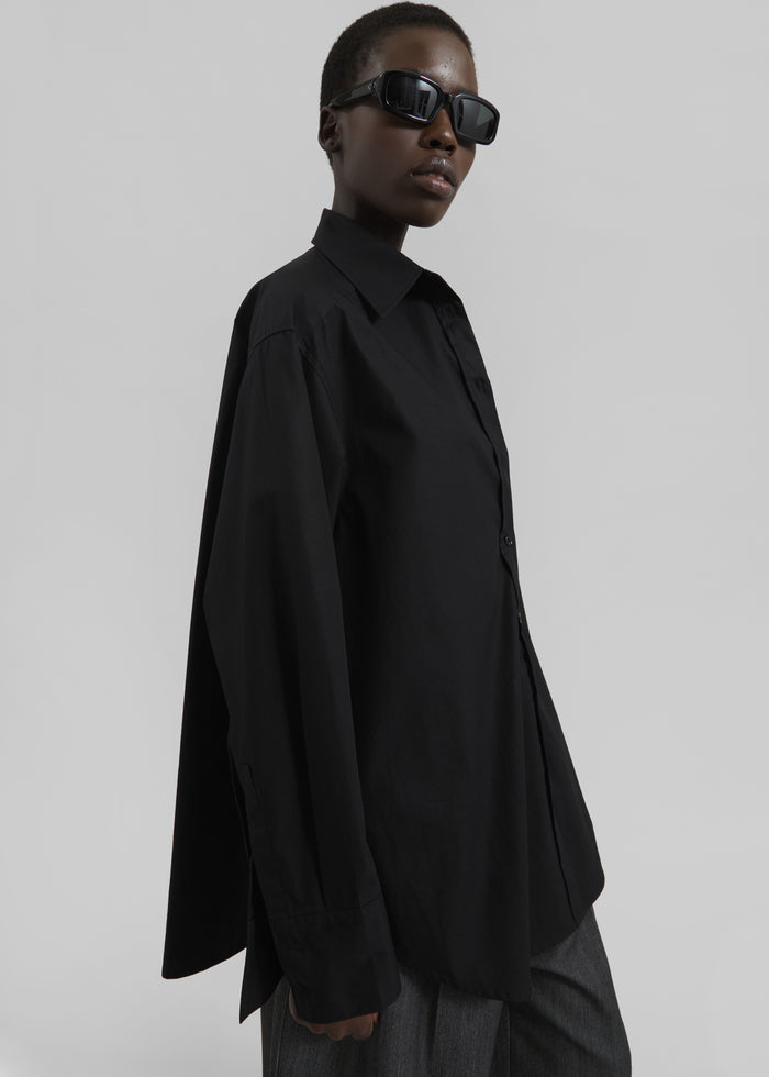 Kent Button Up Shirt - Black
