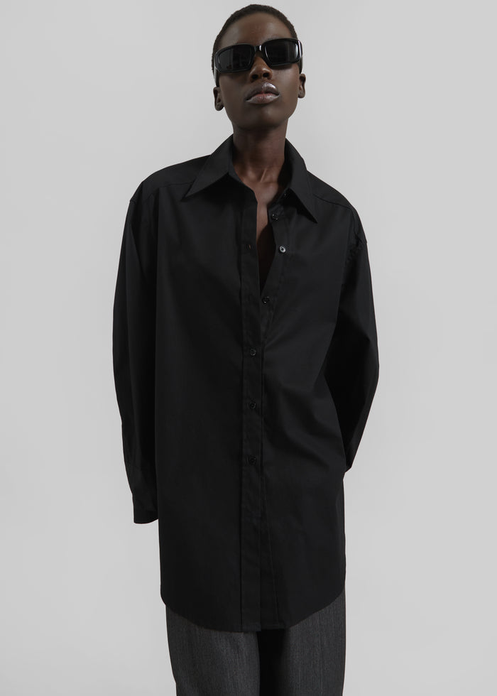 Kent Button Up Shirt - Black