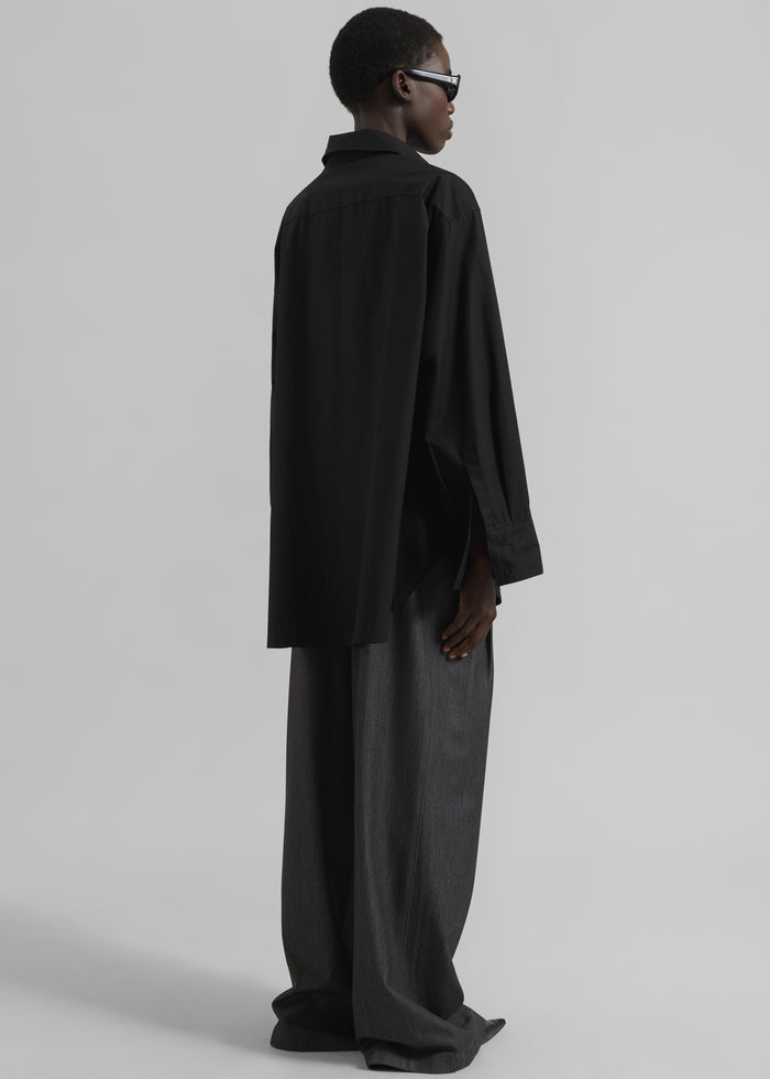 Kent Button Up Shirt - Black