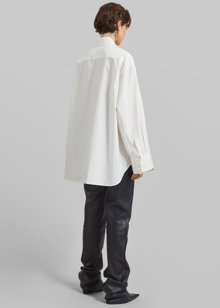Kent Button Up Shirt - White