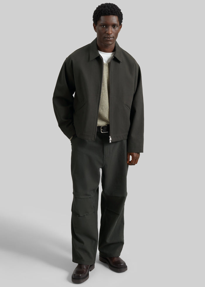 Kenton Cotton Pants - Charcoal