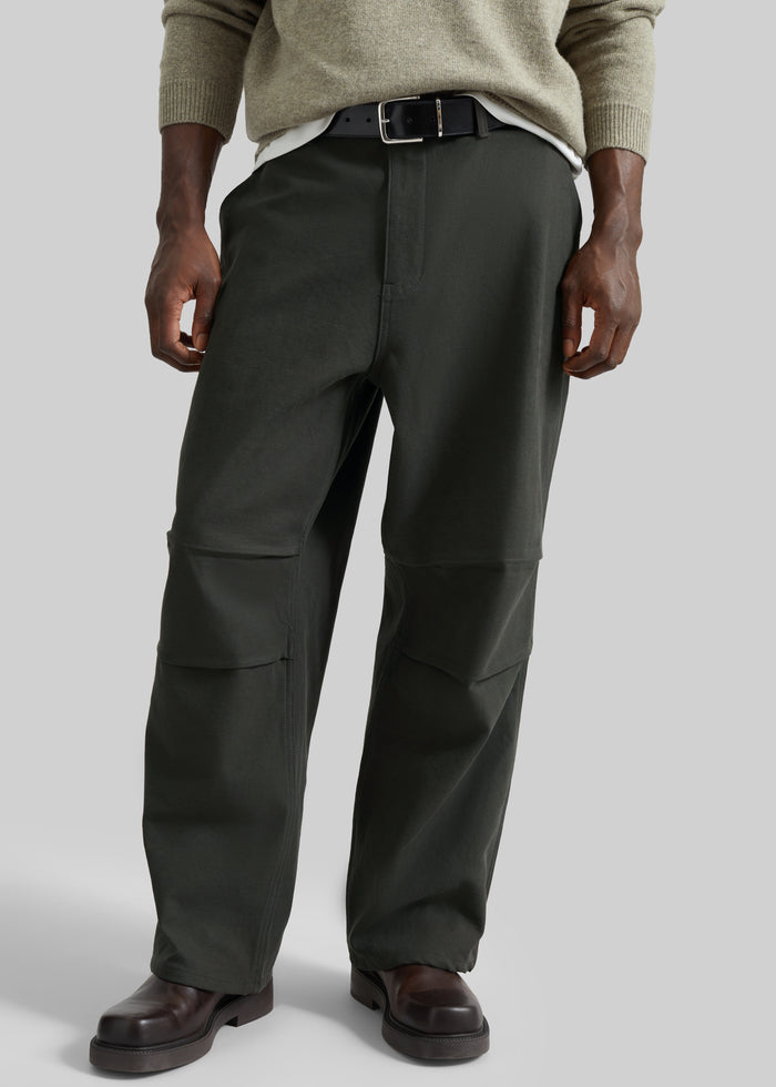 Kenton Cotton Pants - Charcoal