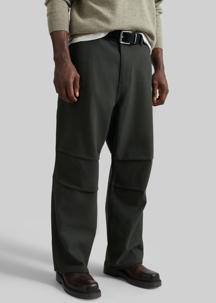 Kenton Cotton Pants - Charcoal