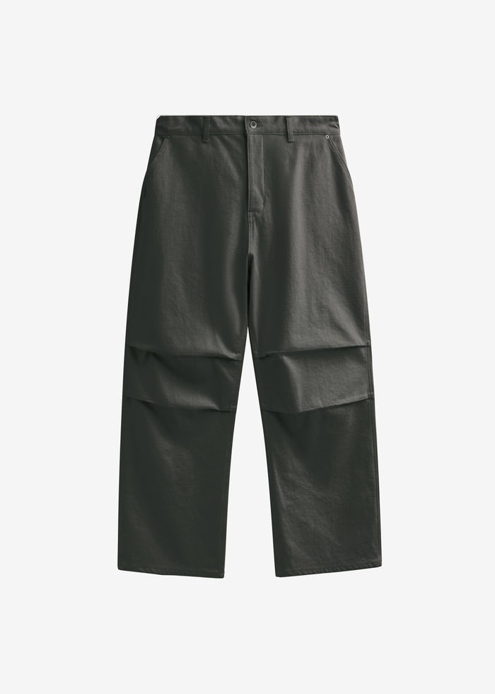 Kenton Cotton Pants - Charcoal