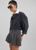 Kinsley Mini Shorts - Grey