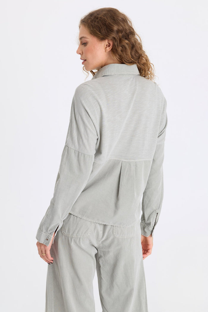 XCVI Kyle Corduroy Button-Up
