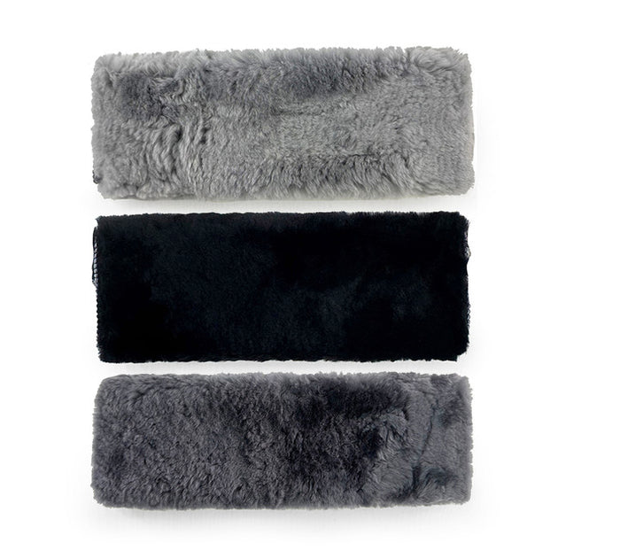 Lambskin Car Seat Safety Belt Cover Shoulder Pad