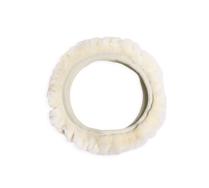 Lambskin Car Steering Wheel Cover