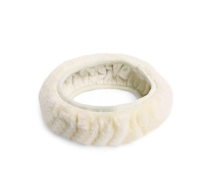 Lambskin Car Steering Wheel Cover