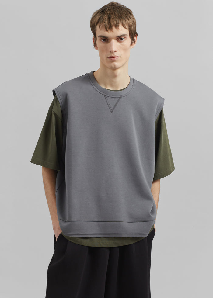 Laos Tank Top - Slate Grey