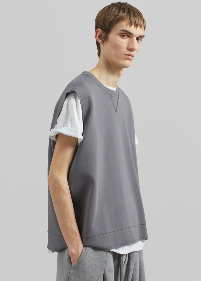 Laos Tank Top - Slate Grey