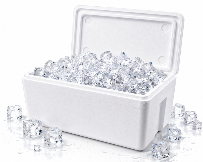 Large-capacity Foam Ice Box Designed For Storing Large Size