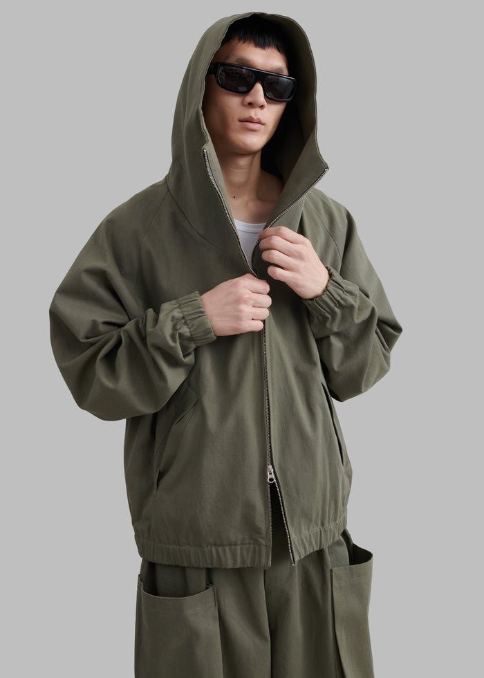 Lauri Hooded Jacket - Khaki