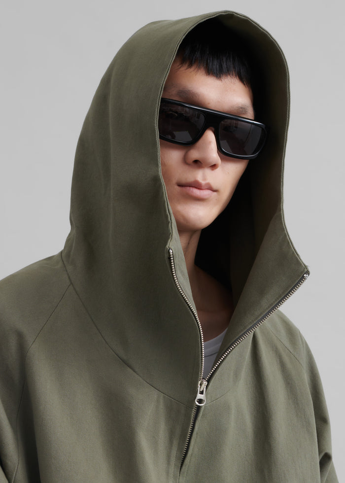 Lauri Hooded Jacket - Khaki