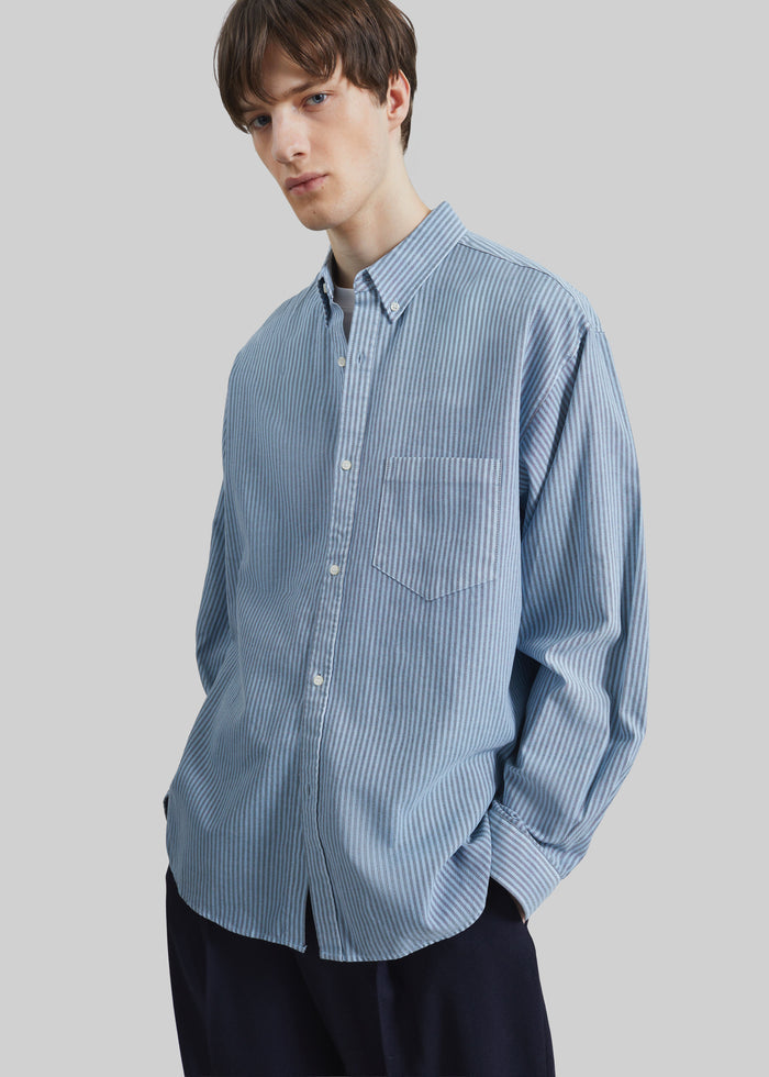 Legan Shirt - Blue Stripe
