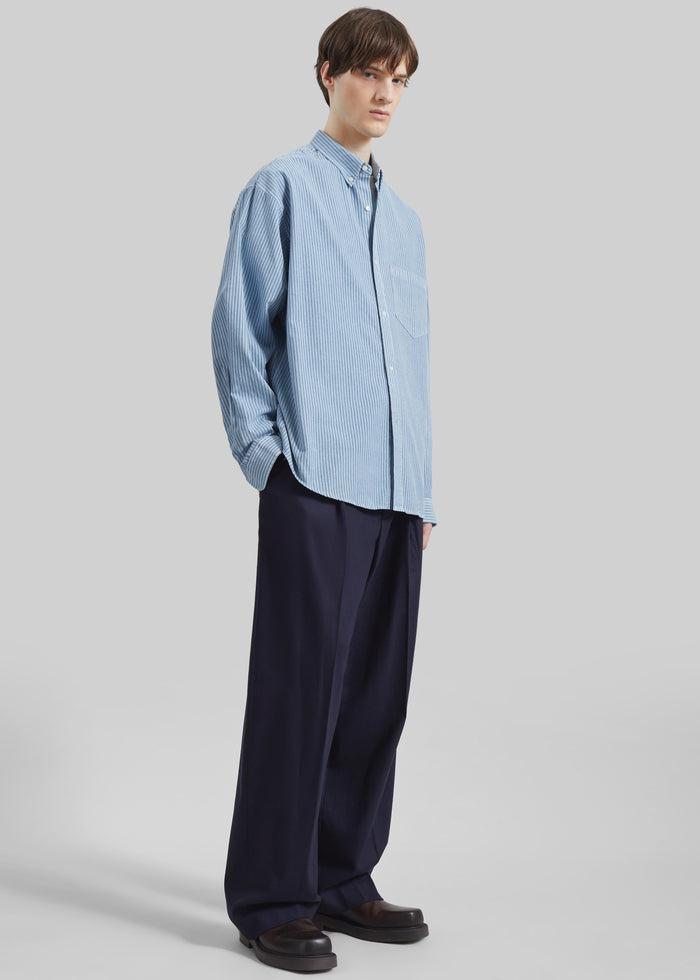 Legan Shirt - Blue Stripe
