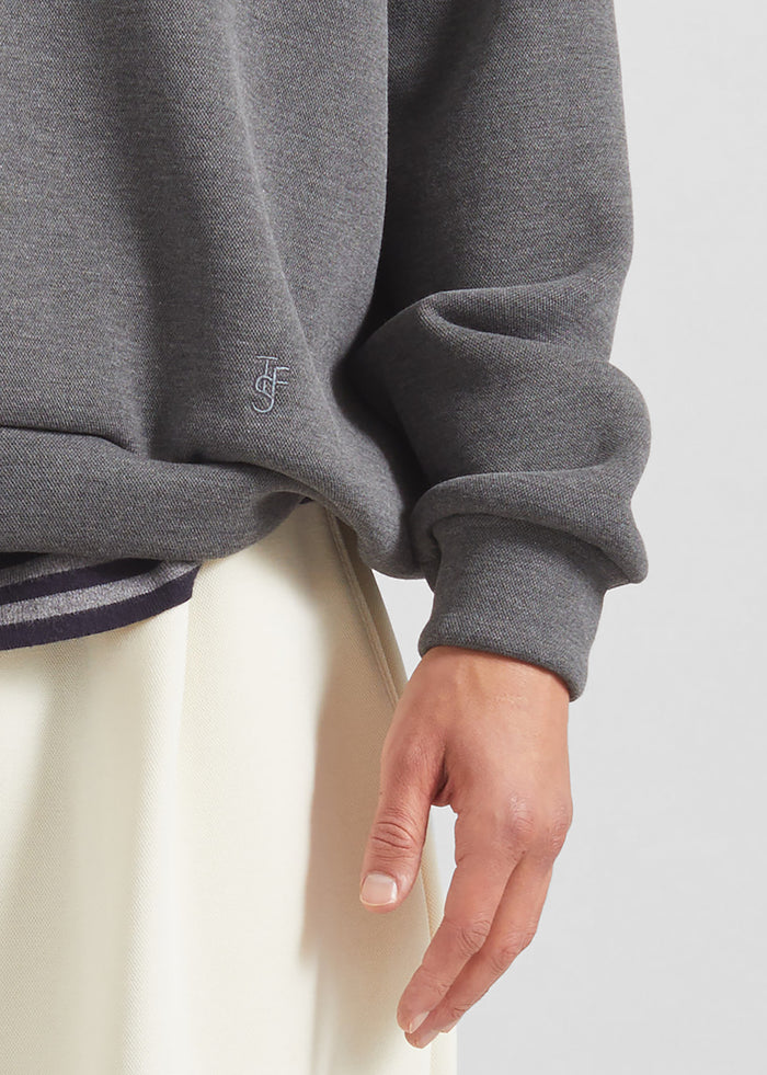 Lenham Polo Sweatshirt - Grey