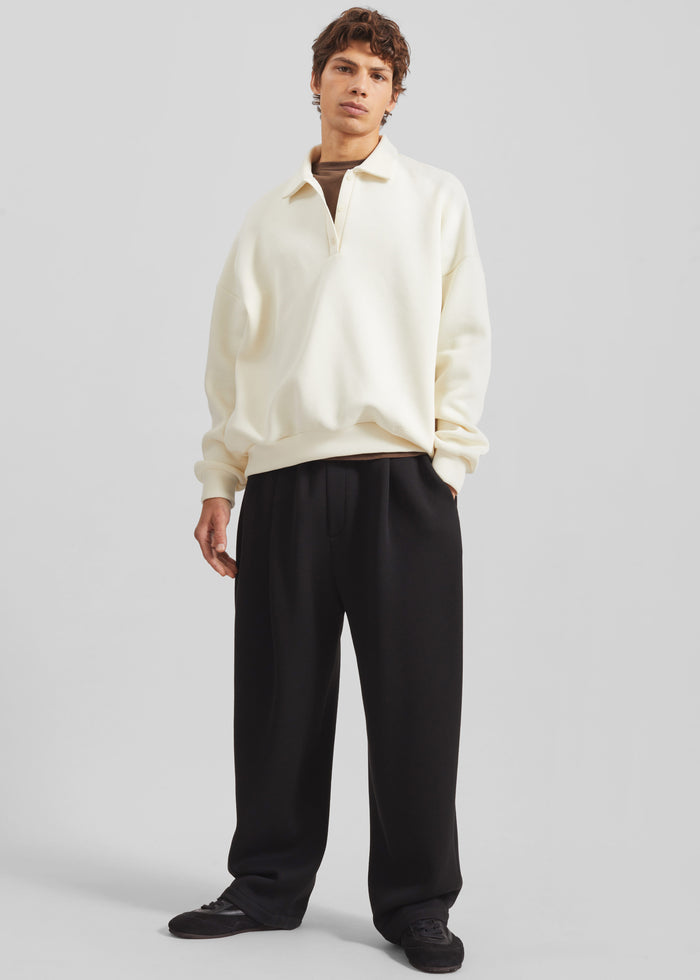 Lenham Polo Sweatshirt - Ivory