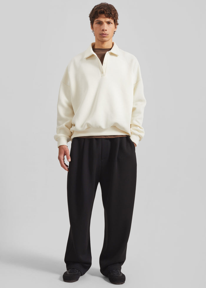 Lenham Polo Sweatshirt - Ivory