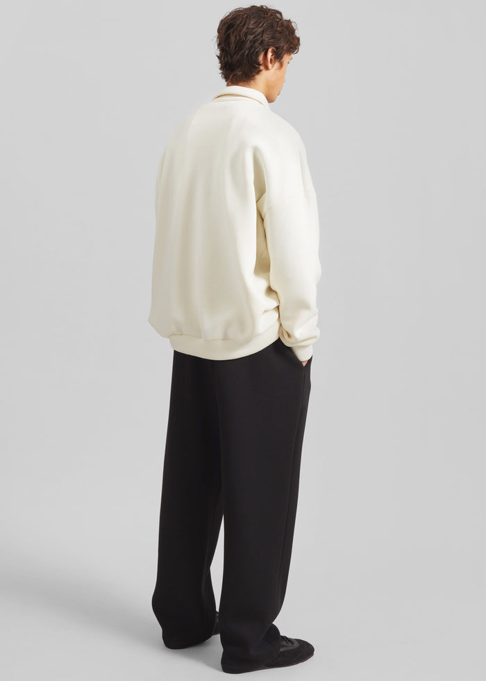 Lenham Polo Sweatshirt - Ivory