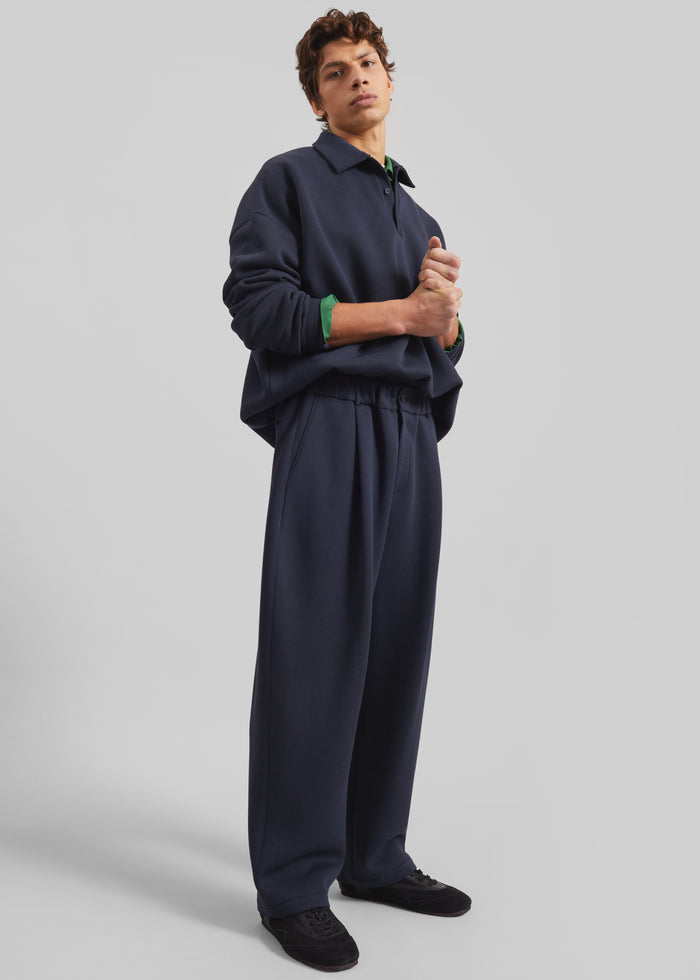 Lenham Polo Sweatshirt - Navy