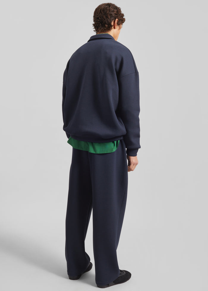 Lenham Polo Sweatshirt - Navy