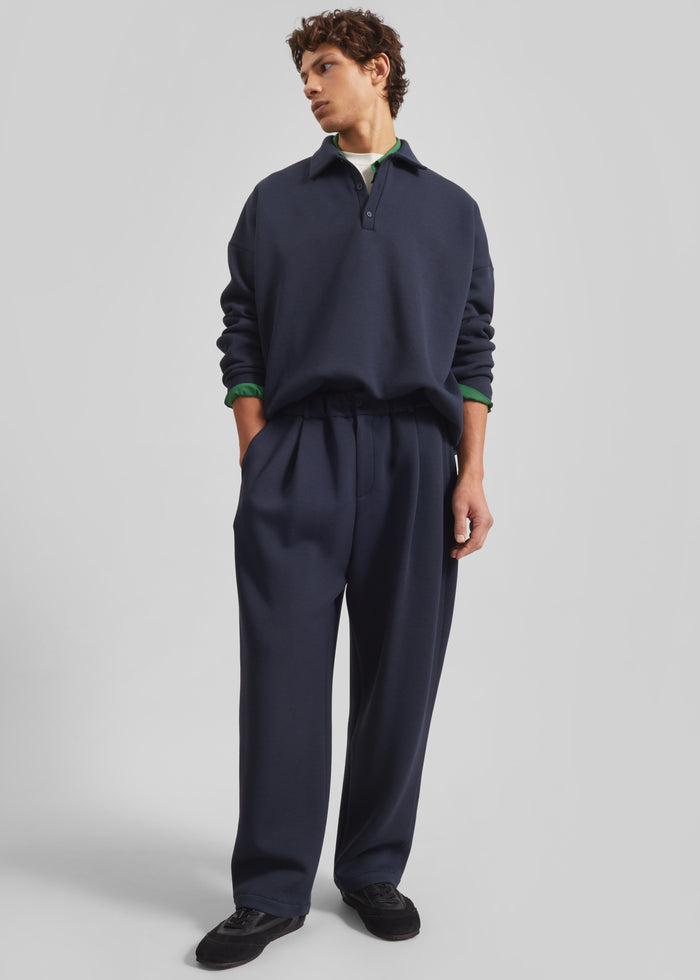 Lenham Straight Pants - Navy