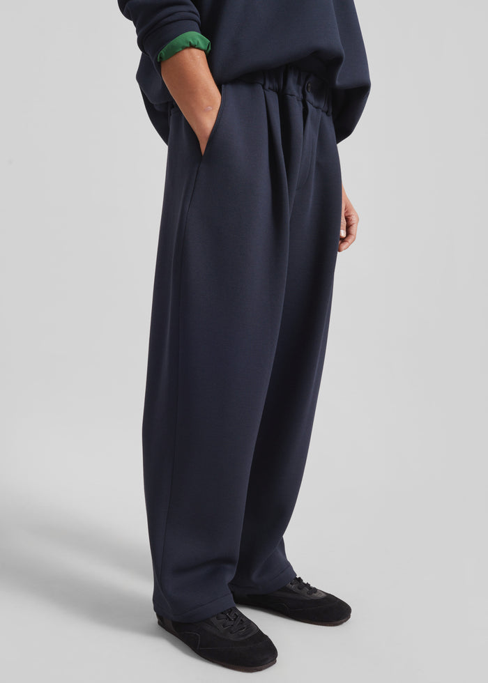 Lenham Straight Pants - Navy