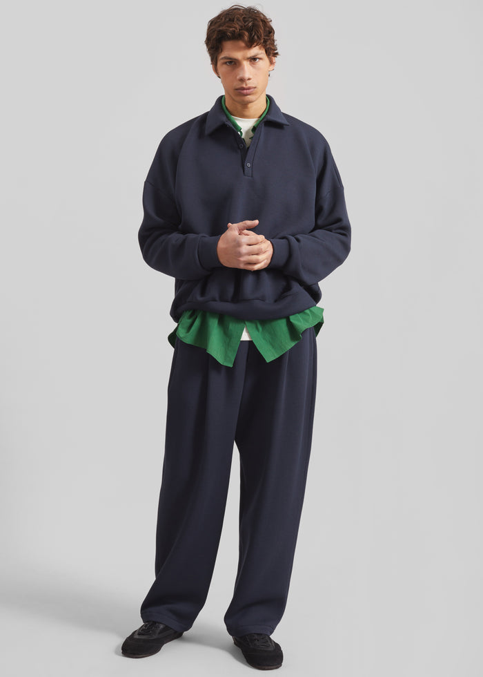 Lenham Straight Pants - Navy