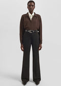 Lenora Straight Trousers - Black