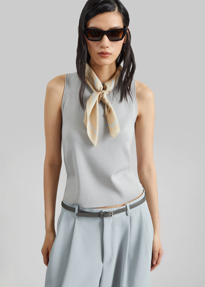 Lerici Square Scarf - Beige