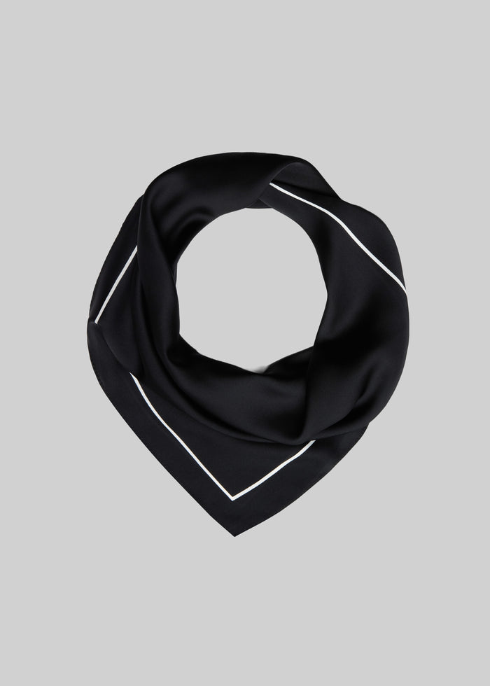 Lerici Square Scarf - Black