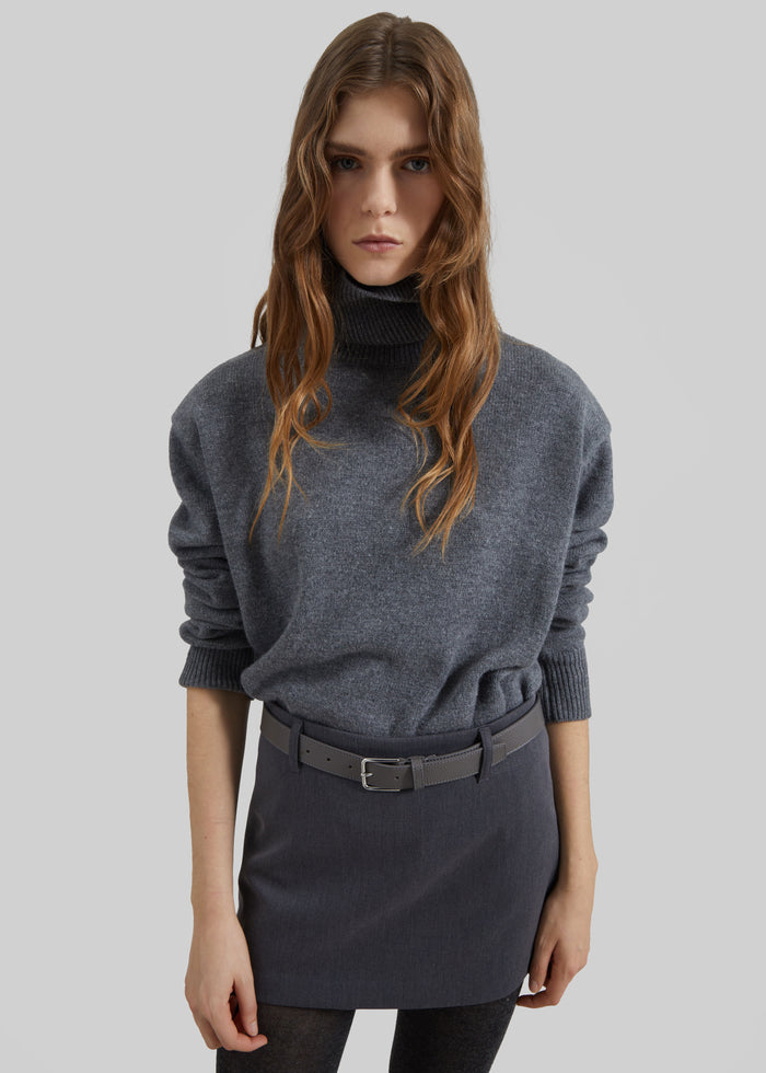 Liri Mini Skirt - Grey