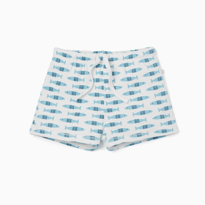 Little Fish Short Sleeve Bodysuit & Shorts Outfit