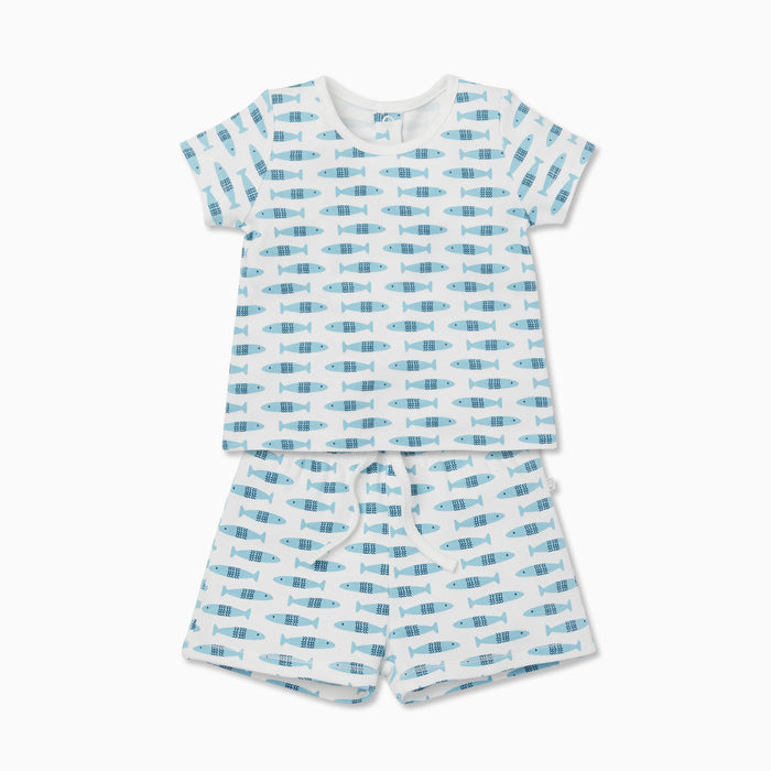 Little Fish Tee & Shorts Set