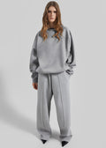 Lonay Balloon Sleeve Sweatshirt - Grey