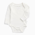 Long Sleeve Bodysuit - White
