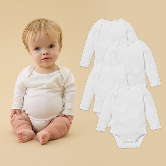 Long Sleeve Bodysuit 4 Pack