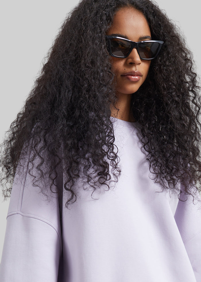 Lorcy Oversized Sweatshirt - Lavender