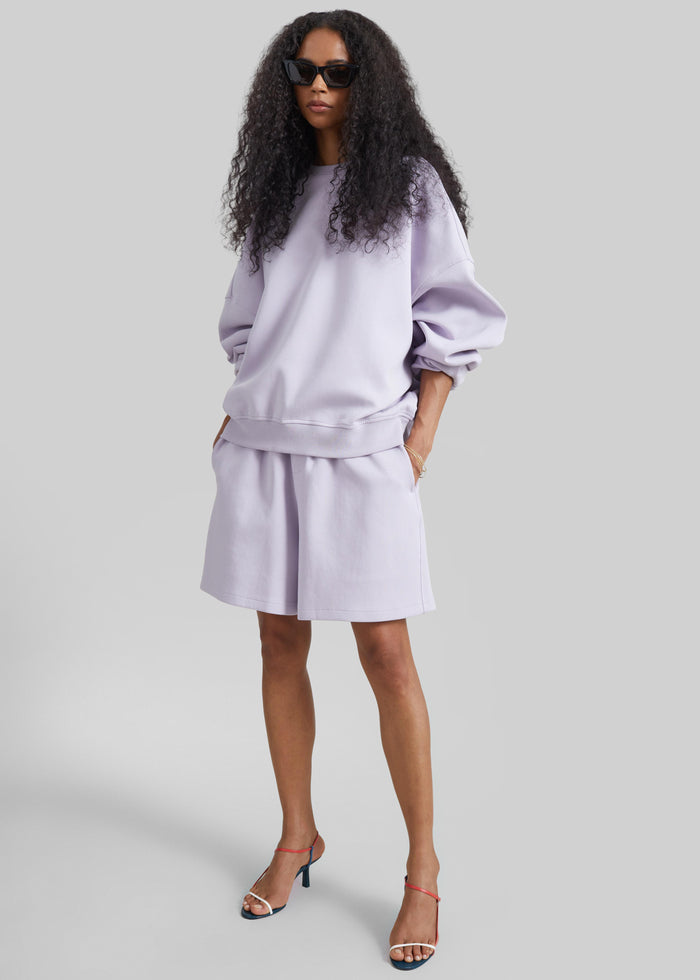 Lorcy Oversized Sweatshirt - Lavender