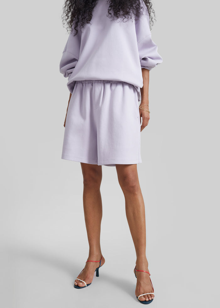 Lorcy Sweatshorts - Lavender