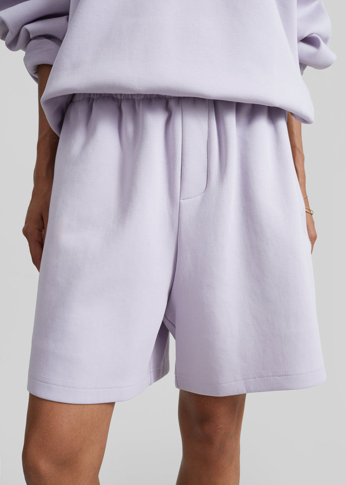 Lorcy Sweatshorts - Lavender