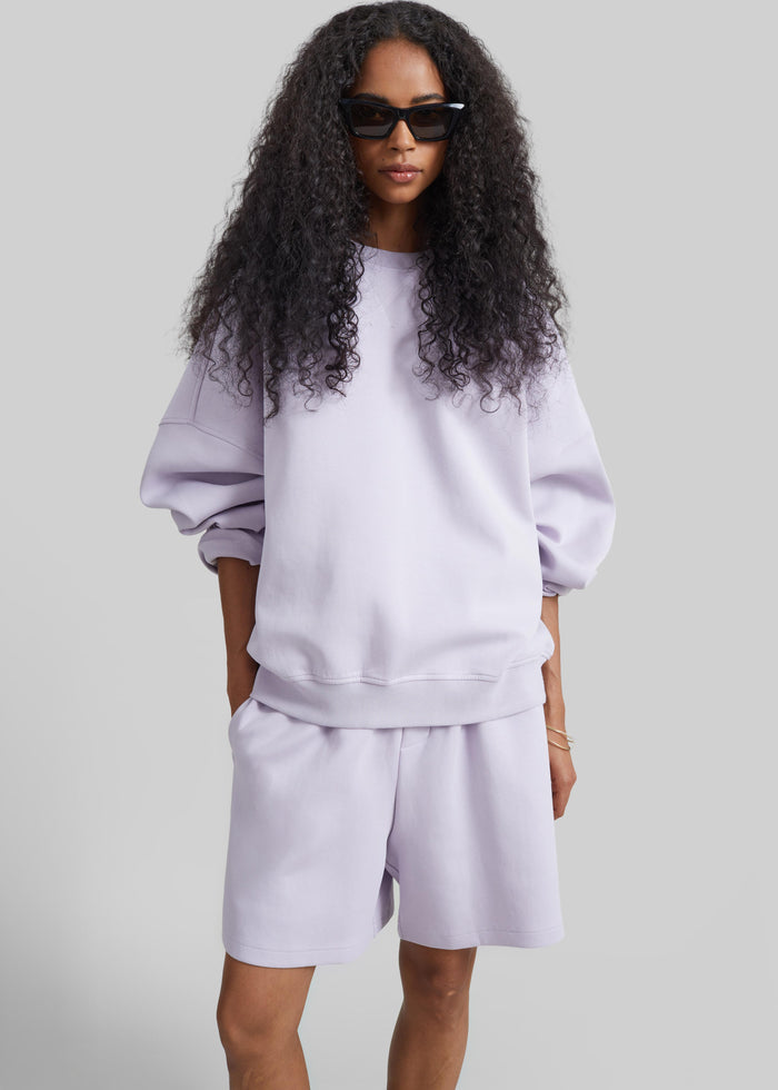 Lorcy Sweatshorts - Lavender