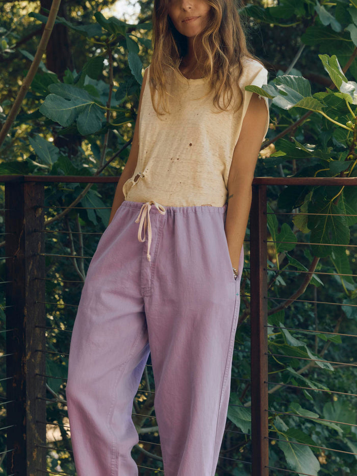 Dark Slate Gray lounge pant in lilac